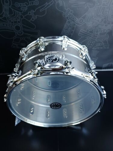 Gon Bops Banda Snare Drum 8.5" × 14" Stainless Steel - 12 Lugs (Tarola)
