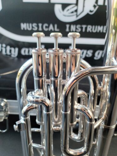 Eastman EAH301 Silver Eb Alto Horn - Intermediate
