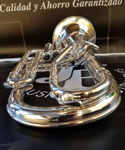 John Packer 372 by Sterling Silver Plated Eb Alto Horn- Professional