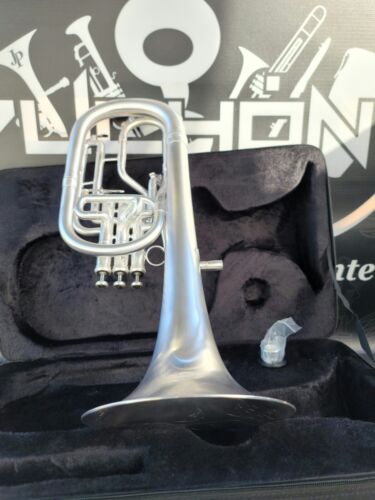 John Packer Solario 421 Satin Silver  Eb Alto Horn-Pro (8.75" Bell)