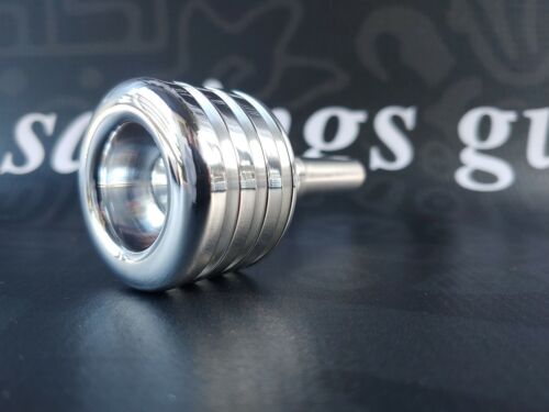 Culture PI Trombone double cup Hand Engraved mouthpiece