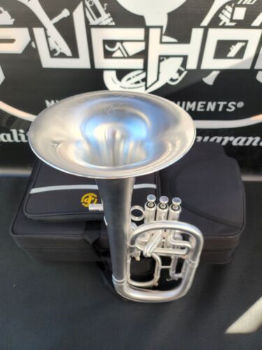 John Packer Solario 421 Satin Silver  Eb Alto Horn-Pro (8.75" Bell)