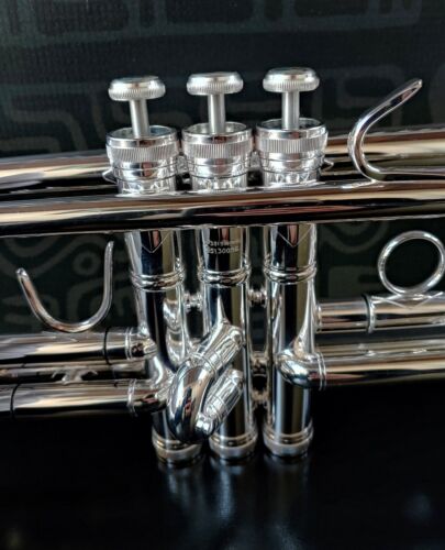 John Packer 351SW Silver Heavy Weight Bb Trumpet- professional