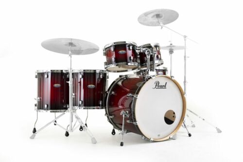 Pearl Decade Maple 5-Piece Shell Pack Gloss Deep Red Burst 20" Kick Drum