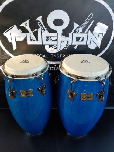 Tycoon Signature Blue Classic Series Congas Set Quinto 11" & 12.50"