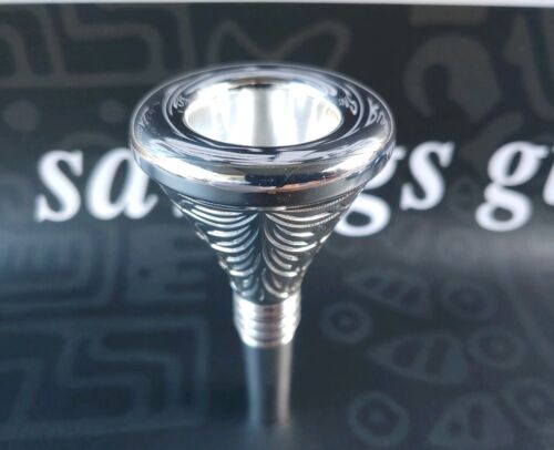 Culture PI Hand Engraved Tuba - single Cup Mouthpiece