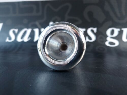 Culture Trombone Single cup Hand Engraved mouthpiece - #22 ( 23mm Cup diameter)