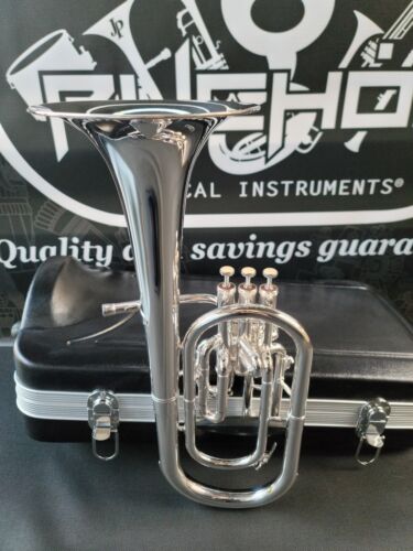 Eastman EAH301 Silver Eb Alto Horn - Intermediate