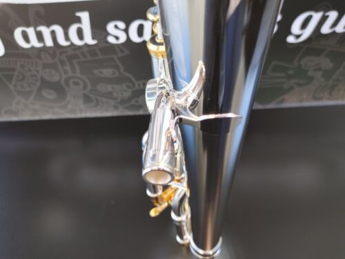 JP Solario 421 Gold & Silver Engraved Eb Alto Horn-Pro (8.75" Bell)