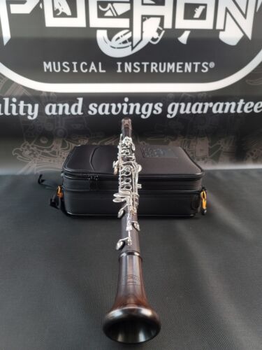 Backun Protege Bb Grenadilla Wood Clarinet Silver Plated Keys