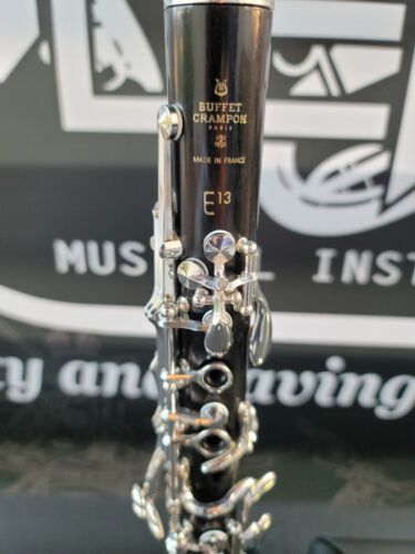 Buffet Crampon E13 African Black Wood & Silver Keys  Bb Clarinet - Professional