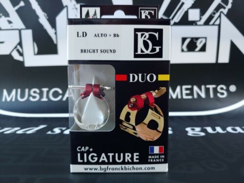 BG France LD Duo Silver Plated Bb Clarinet/Alto Sax Ligature