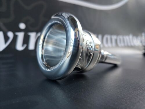 Culture Hand Engraved Tuba single cup Mouthpiece