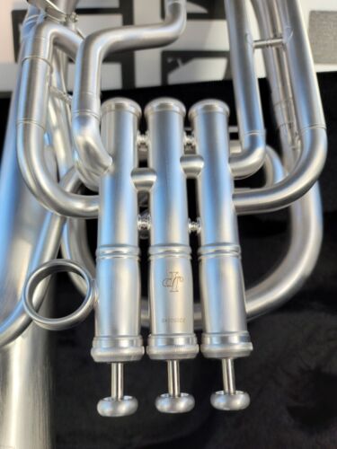 John Packer Solario 421 Satin Silver  Eb Alto Horn-Pro (8.75" Bell)