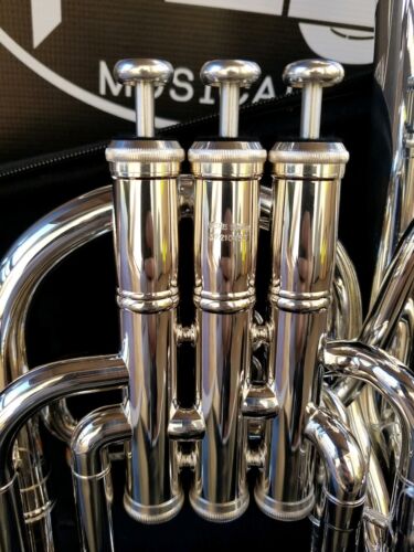John Packer 372 by Sterling Silver Plated Eb Alto Horn- Professional