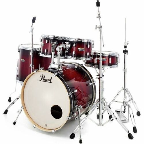 Pearl Decade Maple 5-Piece Shell Pack Gloss Deep Red Burst 20" Kick Drum