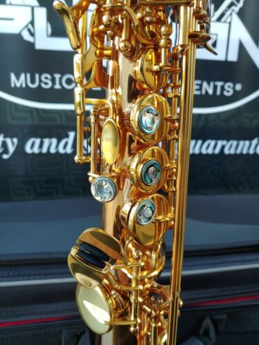 John Packer 243 Gold Lacquer Bb Soprano Sax - Professional
