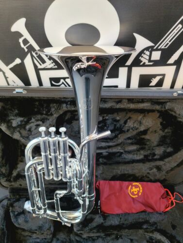 John Packer 272 Silver Alto Horn- Professional (Bell made in one piece)