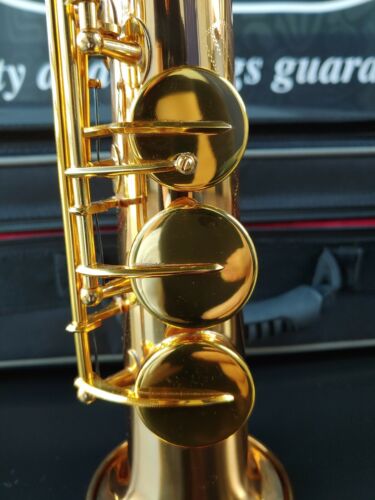 John Packer 243 Gold Lacquer Bb Soprano Sax - Professional