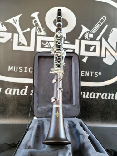 Buffet Crampon E12F Clarinet Grenadilla Blackwood  Siver Keys Eb Clarinet