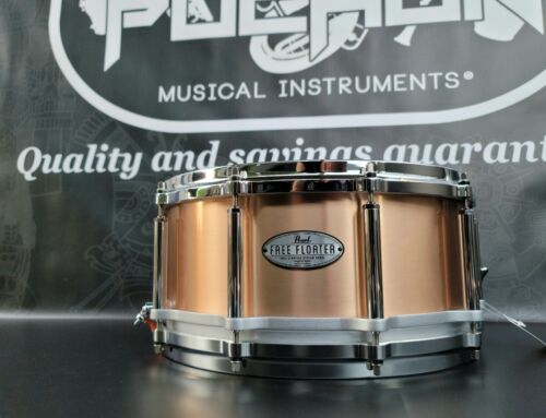 PEARL 14X6.5 PHOSPHOR BRONZE FREE FLOATING SNARE DRUM