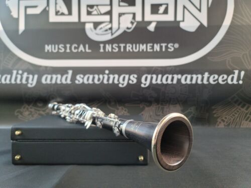 Buffet Crampon E13 African Black Wood & Silver Keys  Bb Clarinet - Professional