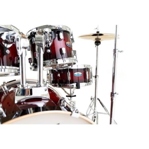Pearl Decade Maple 5-Piece Shell Pack Gloss Deep Red Burst 20" Kick Drum