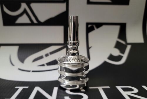 Alto Horn Single Cup Hand Engraved mouthpiece-#2 (19 mm)
