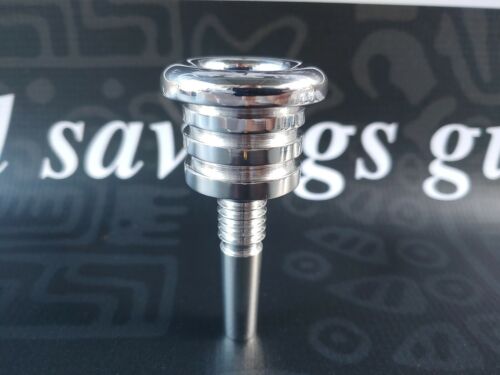 Culture Trombone Single cup Hand Engraved mouthpiece - #22 ( 23mm Cup diameter)
