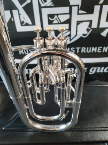 Eastman EAH301 Silver Eb Alto Horn - Intermediate