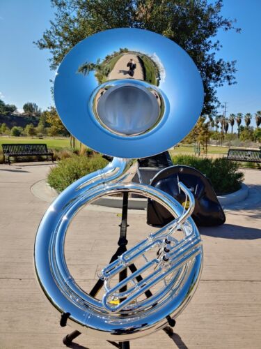 John Packer 2057 Silver Plated Bb Sousaphone - Professional