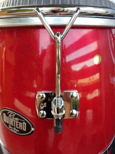 Gon Bops Roberto Quintero Red Sparkle Set Conga 11.50" & Tumba 12.25"