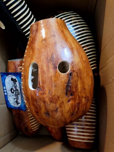 Guiro de Guaje grande y ancho para banda Sinaloense- 100% Artesanal