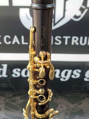 Backun Protege Bb Grenadilla Clarinet Gold Plated Keys - Professional
