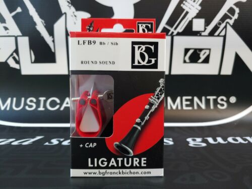 BG France LFB9 Red Flex Ligature For Bb Clarinet