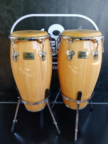 Master Classic Natural Set Quinto 11″ & Tumba 12.50" ( 2 Free Single Stands)