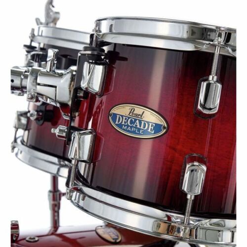 Pearl Decade Maple 5-Piece Shell Pack Gloss Deep Red Burst 20" Kick Drum