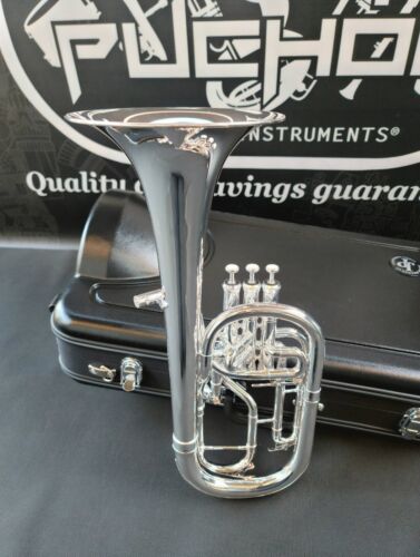 John Packer 272 Silver Alto Horn- Professional (Bell made in one piece)