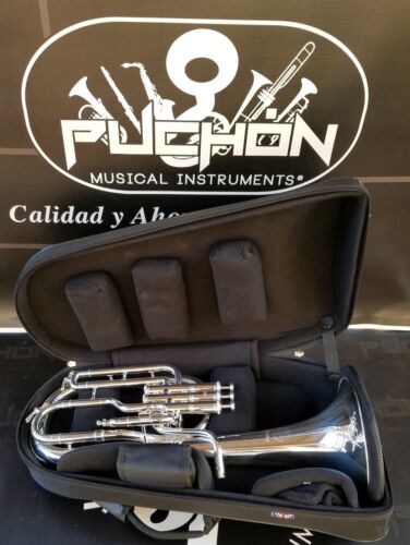 John Packer 372 by Sterling Silver Plated Eb Alto Horn- Professional