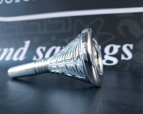 Culture PI Hand Engraved Tuba - single Cup Mouthpiece
