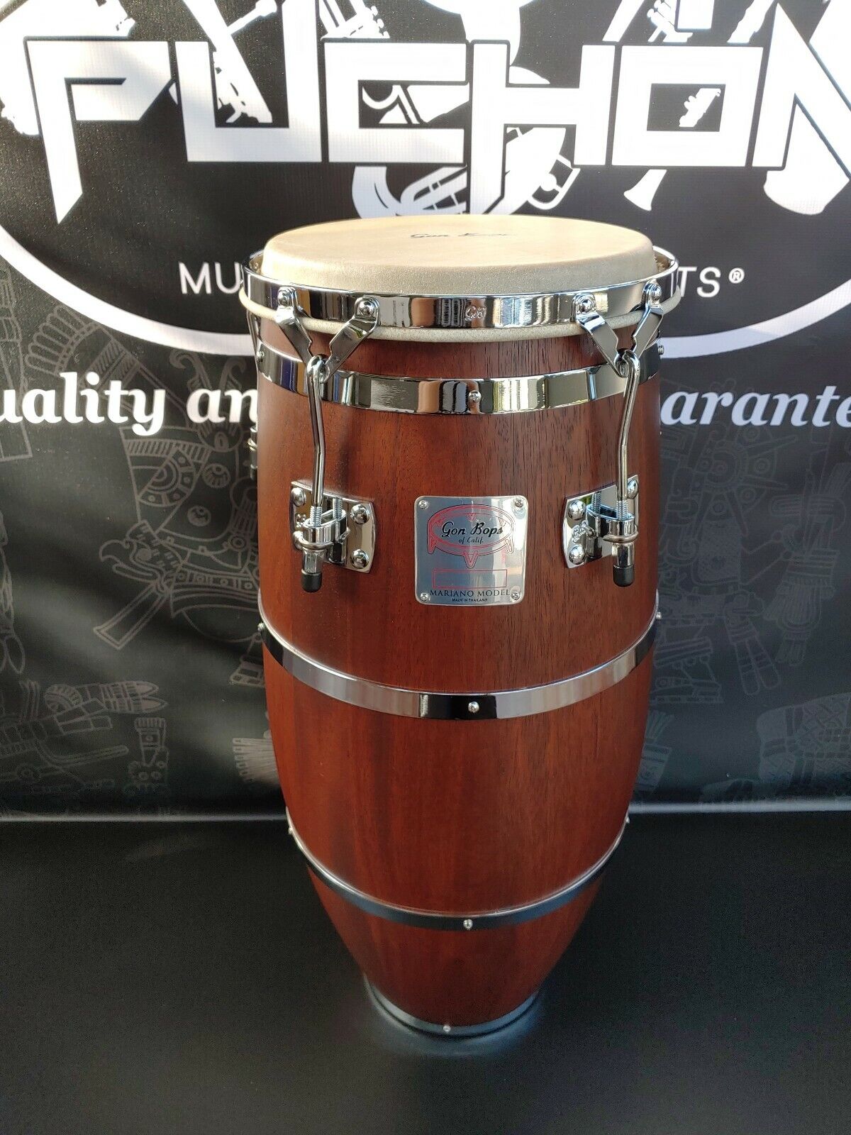 Gon Bops Mariano Chrome Set Quinto 10.75" & Tumba 12.25"