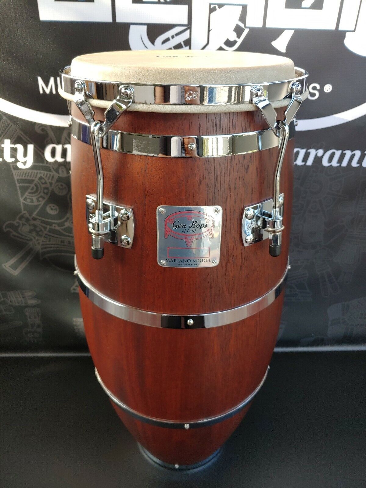 Gon Bops Mariano Chrome Set Quinto 10.75" & Tumba 12.25"
